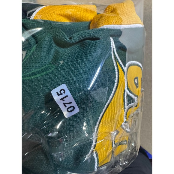 Kids Athletics Chavez #3 Baseball Jersey True Fan MLB Oakland Green Gold - Picture 7 of 9